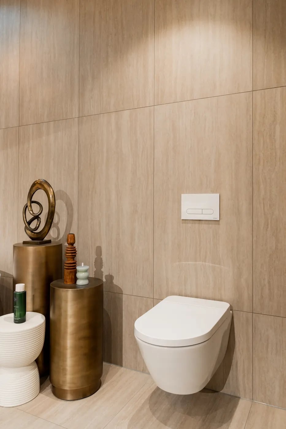 Moderne badkamer met inloopdouche